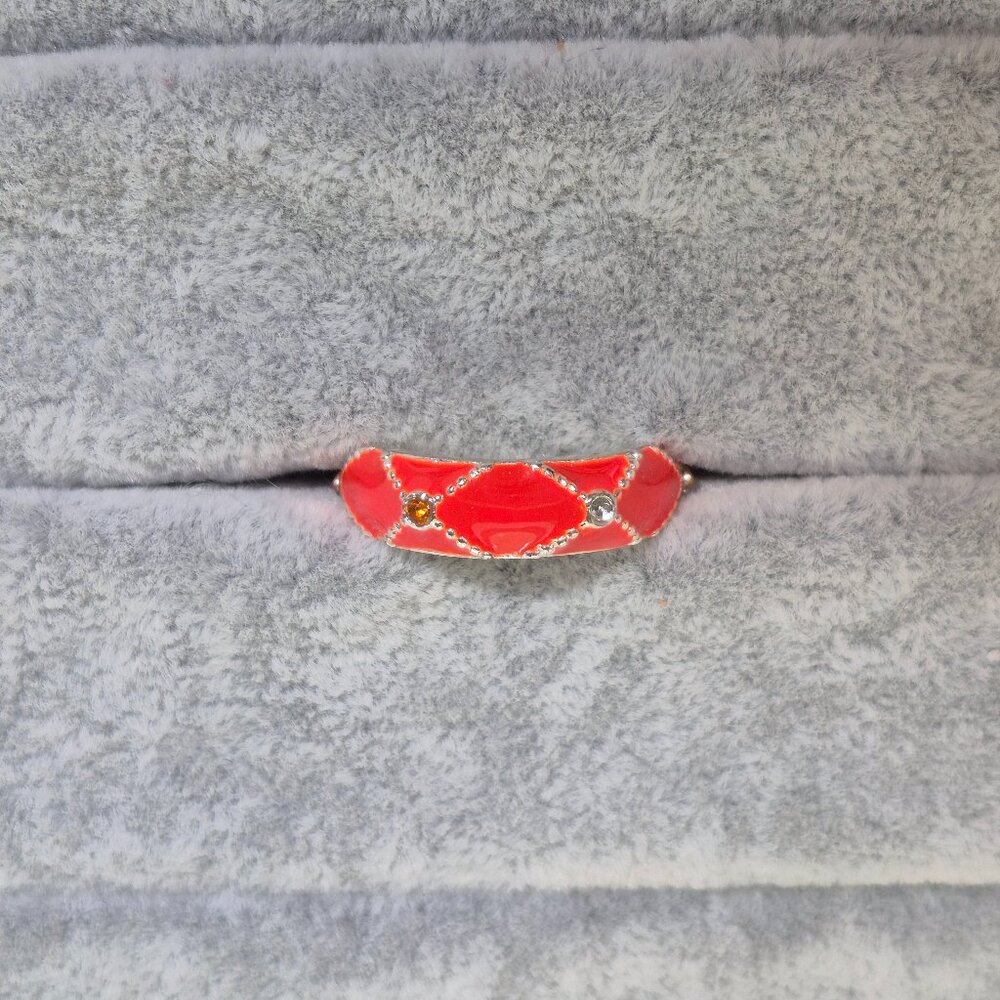 AVON Orange Ring Size 6